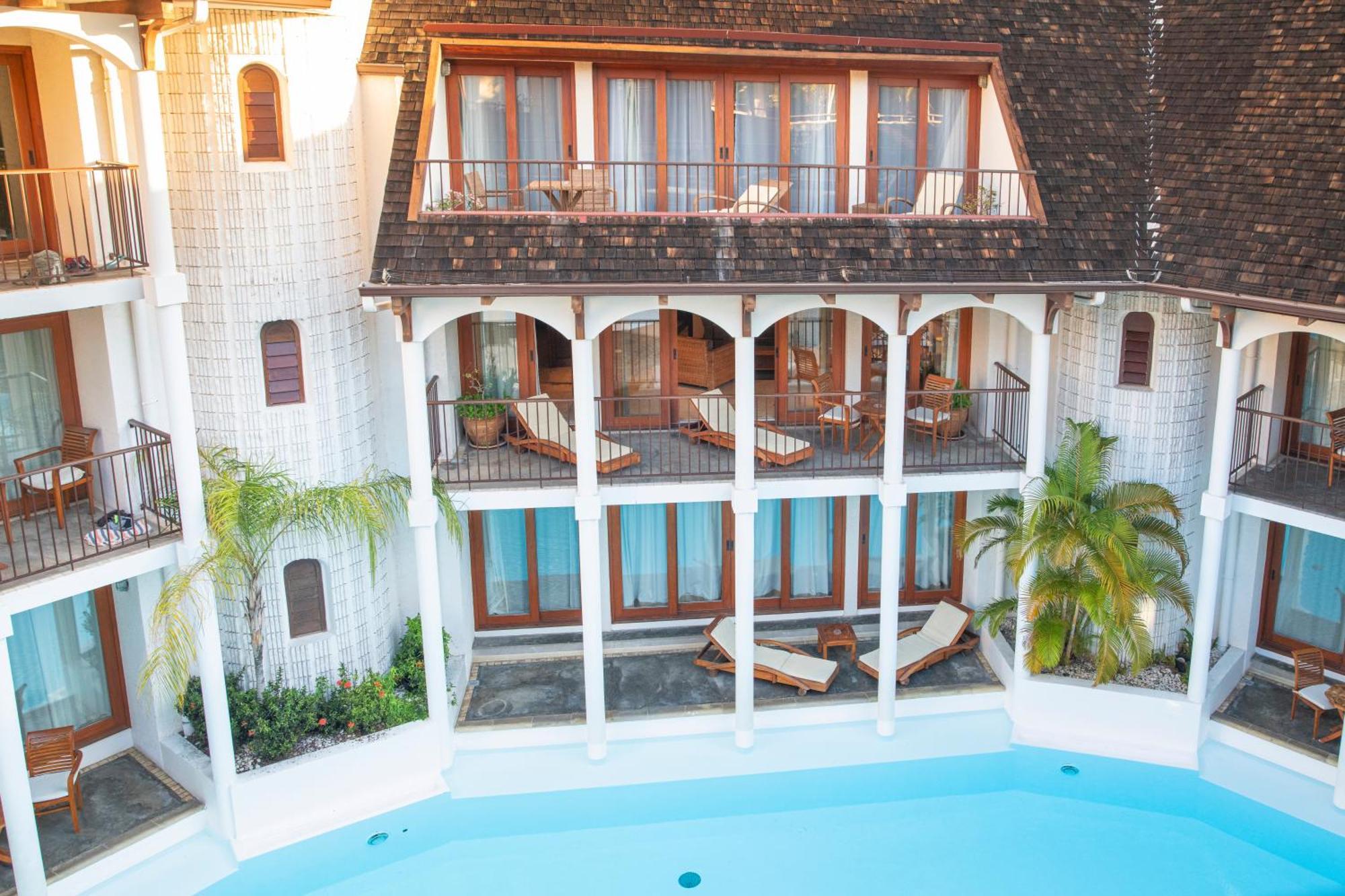 Suite für 4 Personen mit Zugang zum Pool